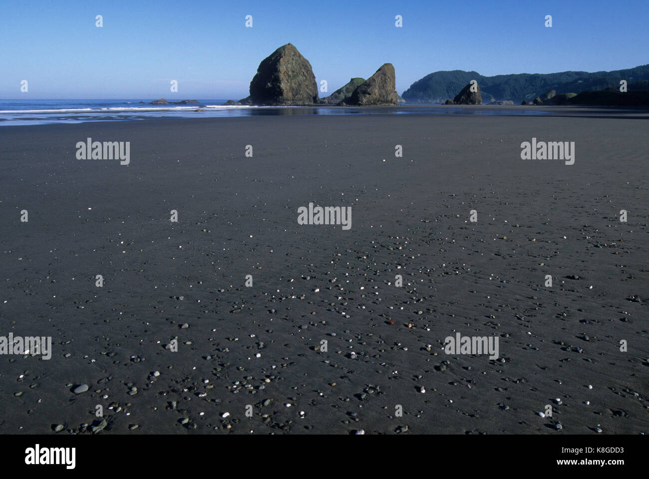 Beach, Pistol River State Park, Oregon Stock Photo Alamy