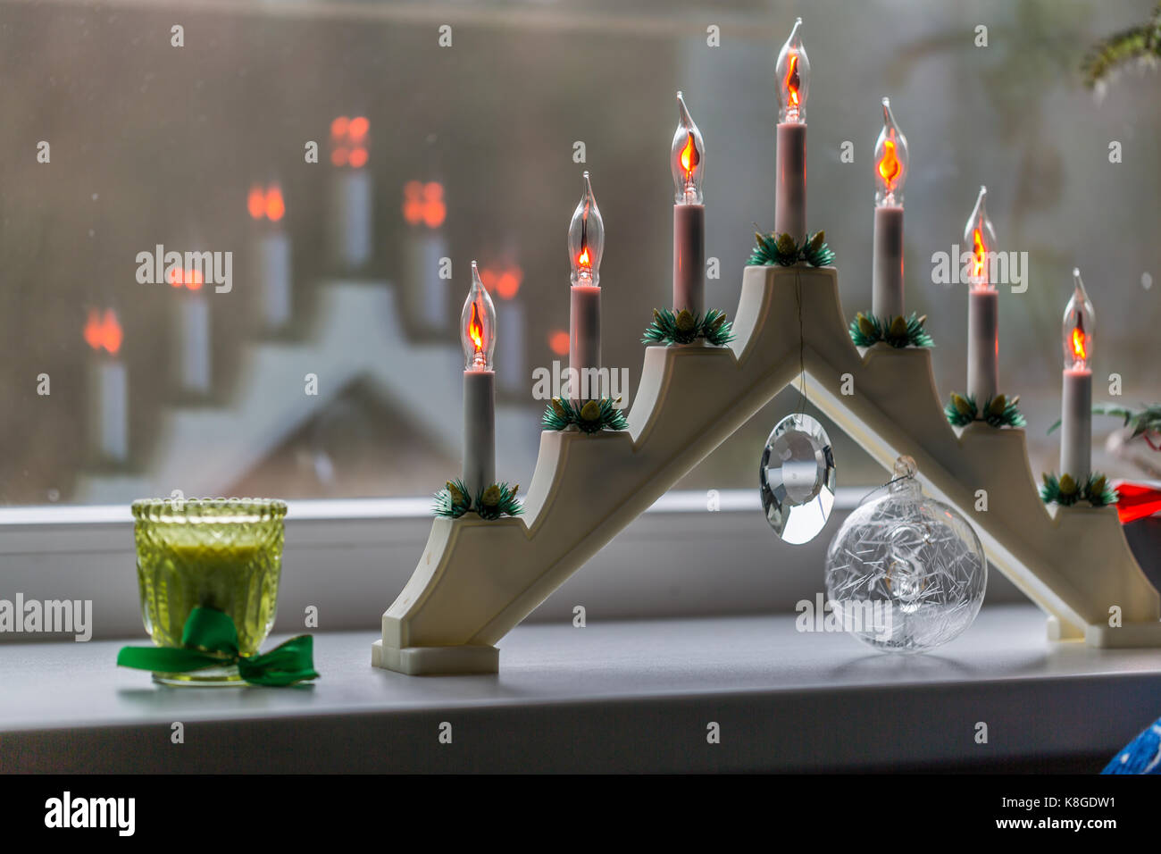 Electric candles for window sills deals