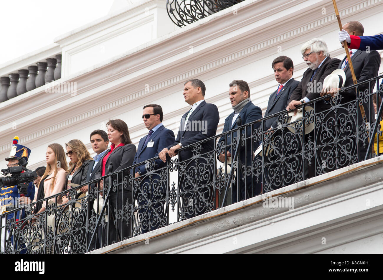 Quito, Ecuador October 27, 2015 Ecuadorian president Rafael Correa