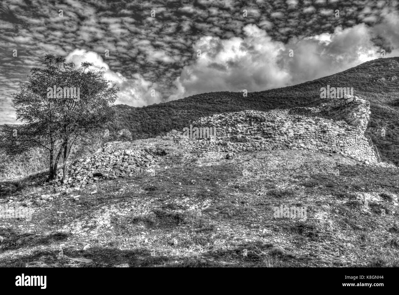 Impressive panoramic view Black and White Stock Photos & Images - Alamy