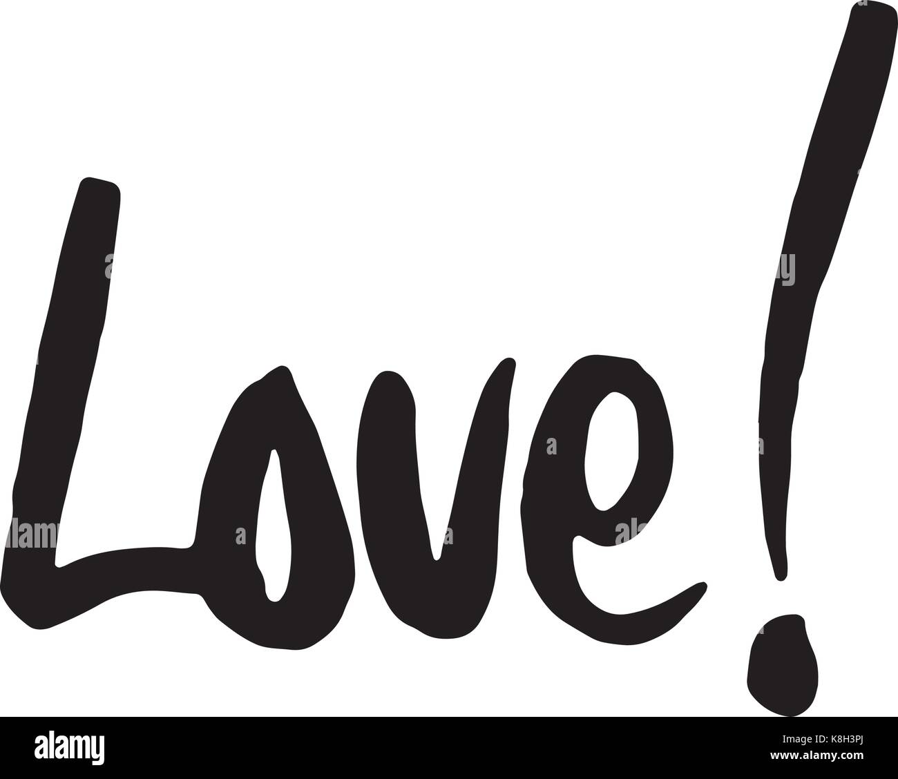 Love lettering, handwritten text inscription with arrow black vector icon  set Stock Vector Image & Art - Alamy