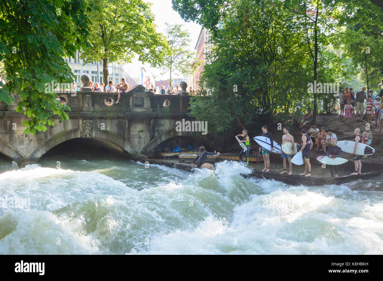 42+ Surfer München Englischer Garten, The waves on the eisbach river
