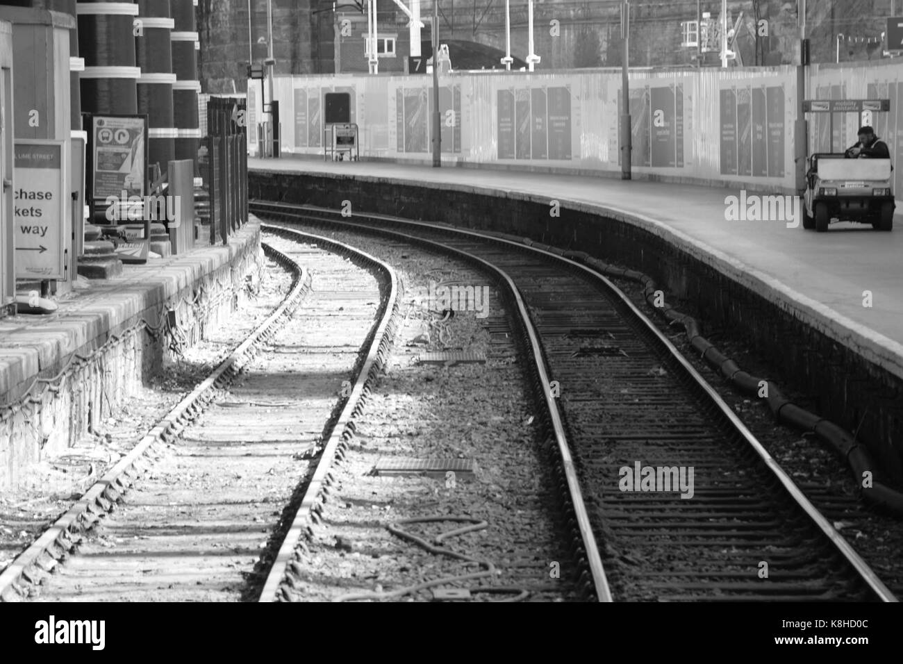 Liverpool Lime Street Station Stock Photo