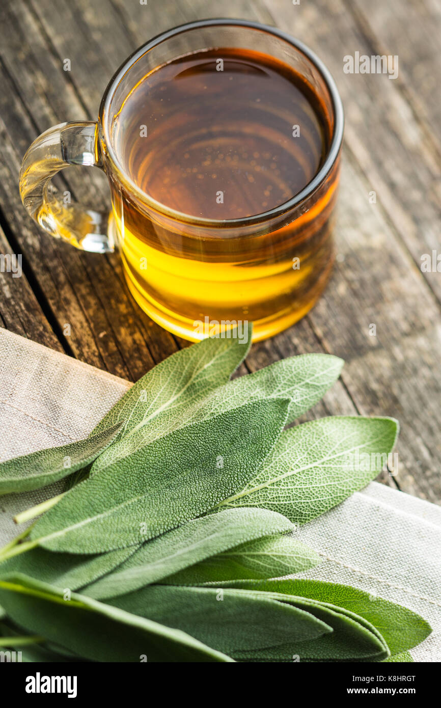 Sage leaf tea hires stock photography and images Alamy