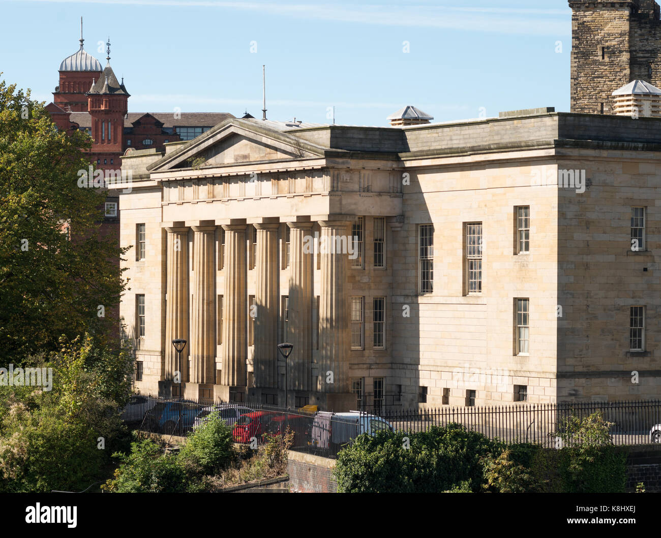 The Moot Hall, no longer the principal law court in Newcastle, but still in use for that function, north east England, UK Stock Photo