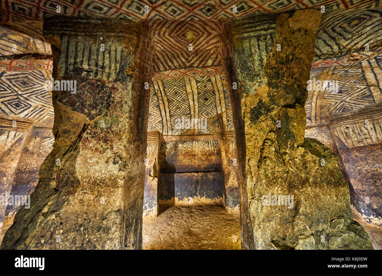 Hypogeum, tombs of Alto de Segovia which also contains many hypogea