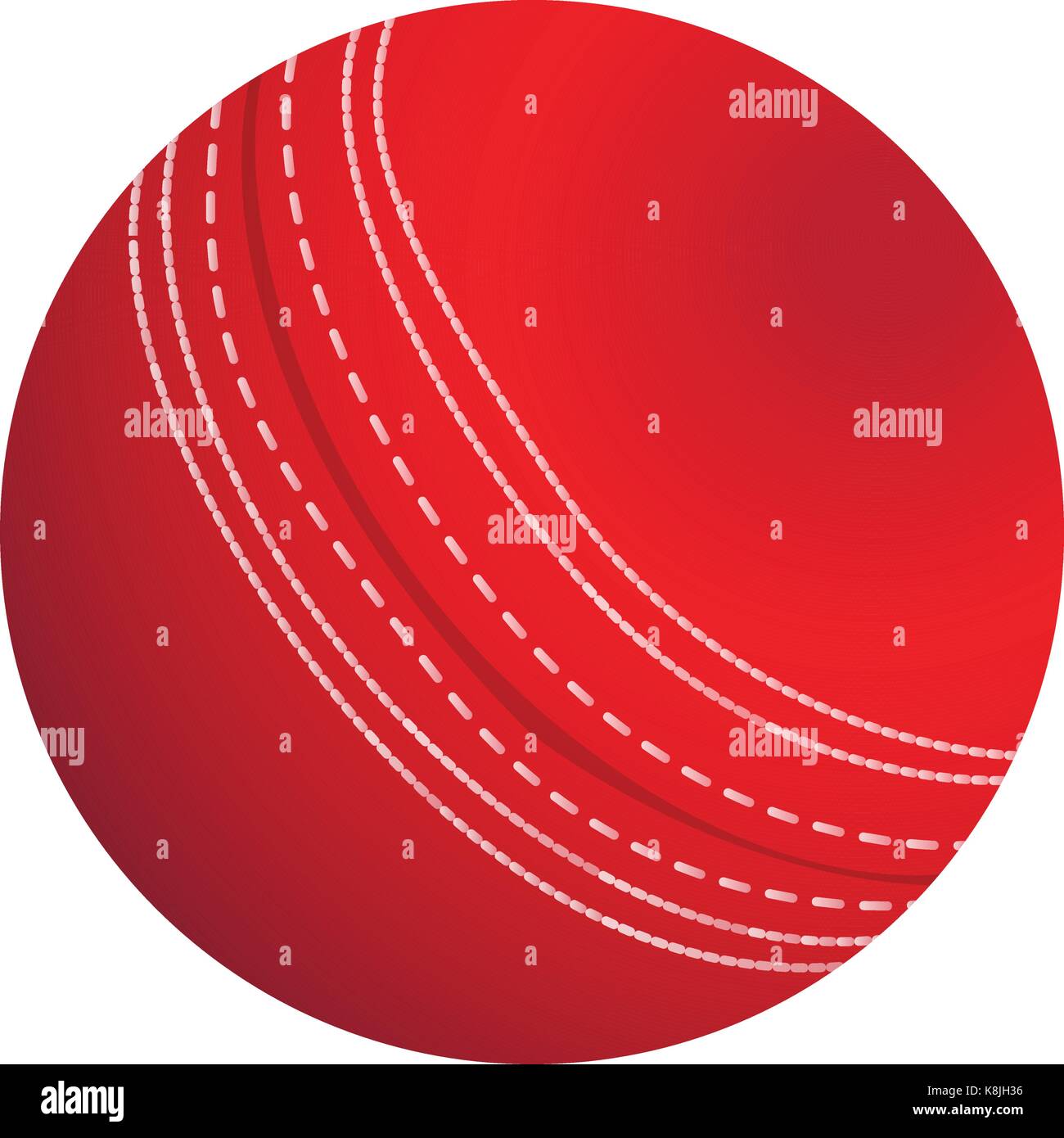 Isolated cricket ball Stock Vector Image & Art Alamy