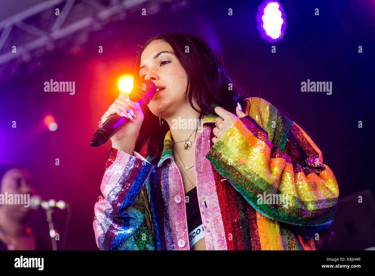 Mabel Live Performance V Festival - Day 2 - Performances Featuring: Mabel Where: Cannock ...