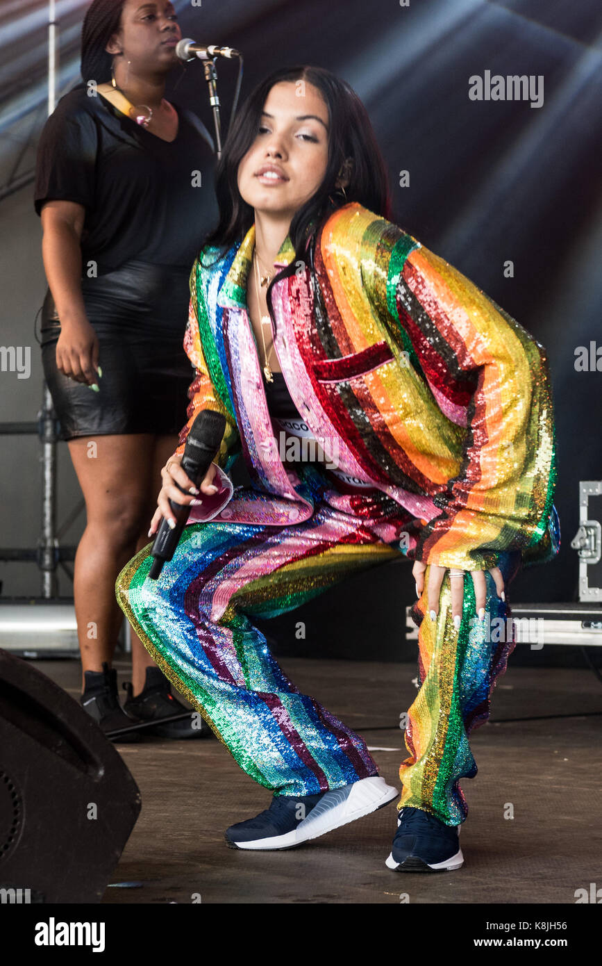 Mabel Live Performance V Festival - Day 2 - Performances Featuring: Mabel Where: Cannock ...