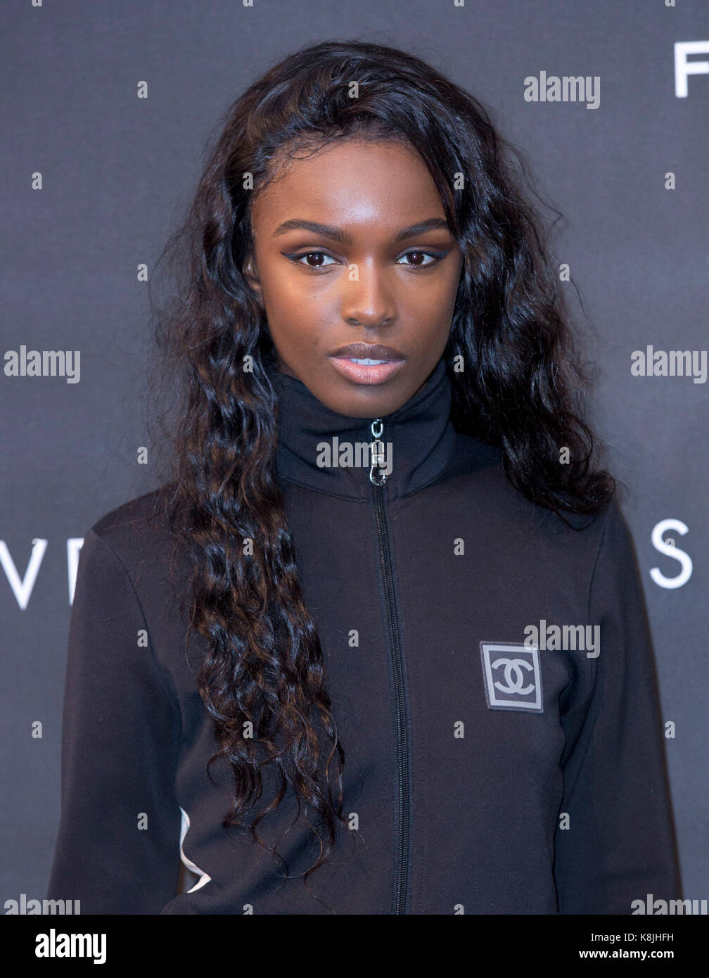 Leonie Anderson arrives at the Fenty Beauty by Rihanna launch party at
