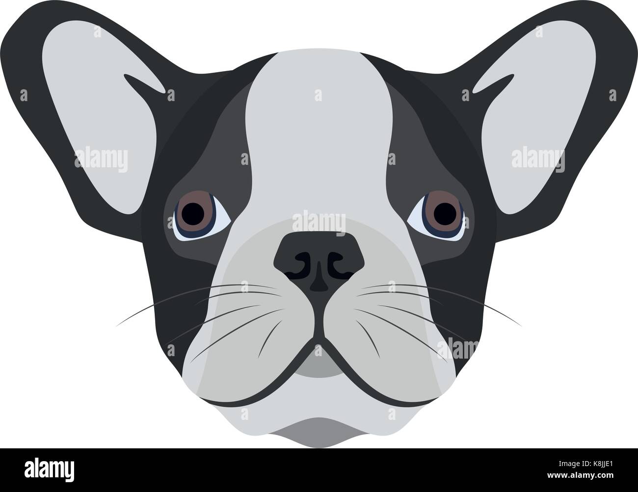 Illustration Dog English bulldog for the creative use in graphic design  Stock Vector Image \u0026 Art - Alamy, image size:1300x1003