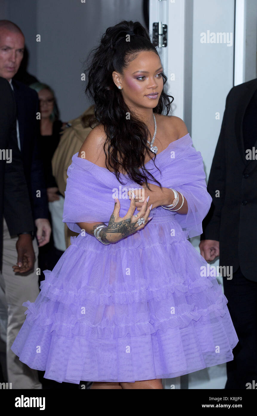 Rihanna Lilac Party Dress 'FENTY Beauty' By Rihanna Harvey Nichols