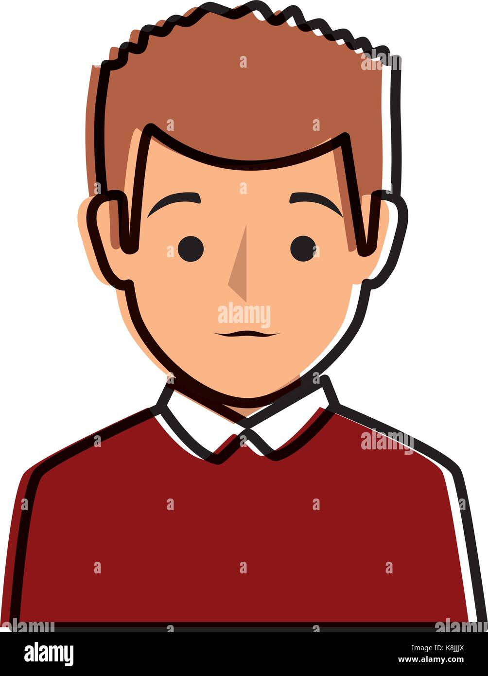 young man avatar character Stock Vector Image & Art - Alamy