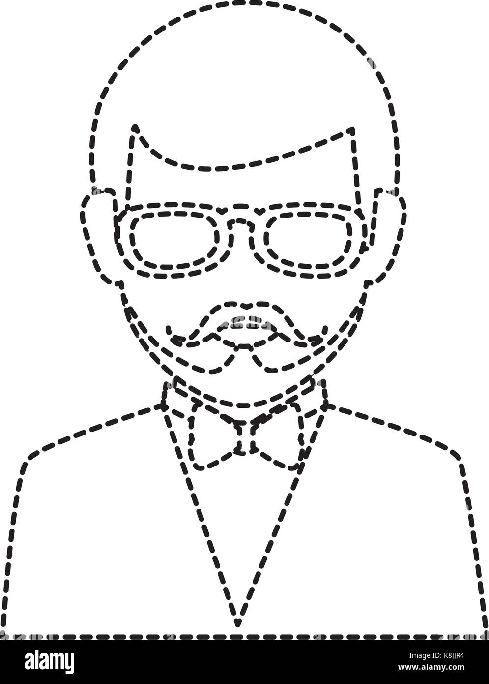 elegant businessman avatar character Stock Vector Image & Art - Alamy