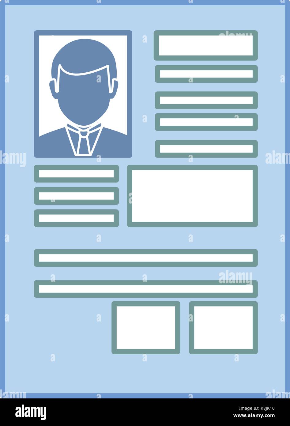 curriculum vitae isolated icon Stock Vector Image & Art - Alamy