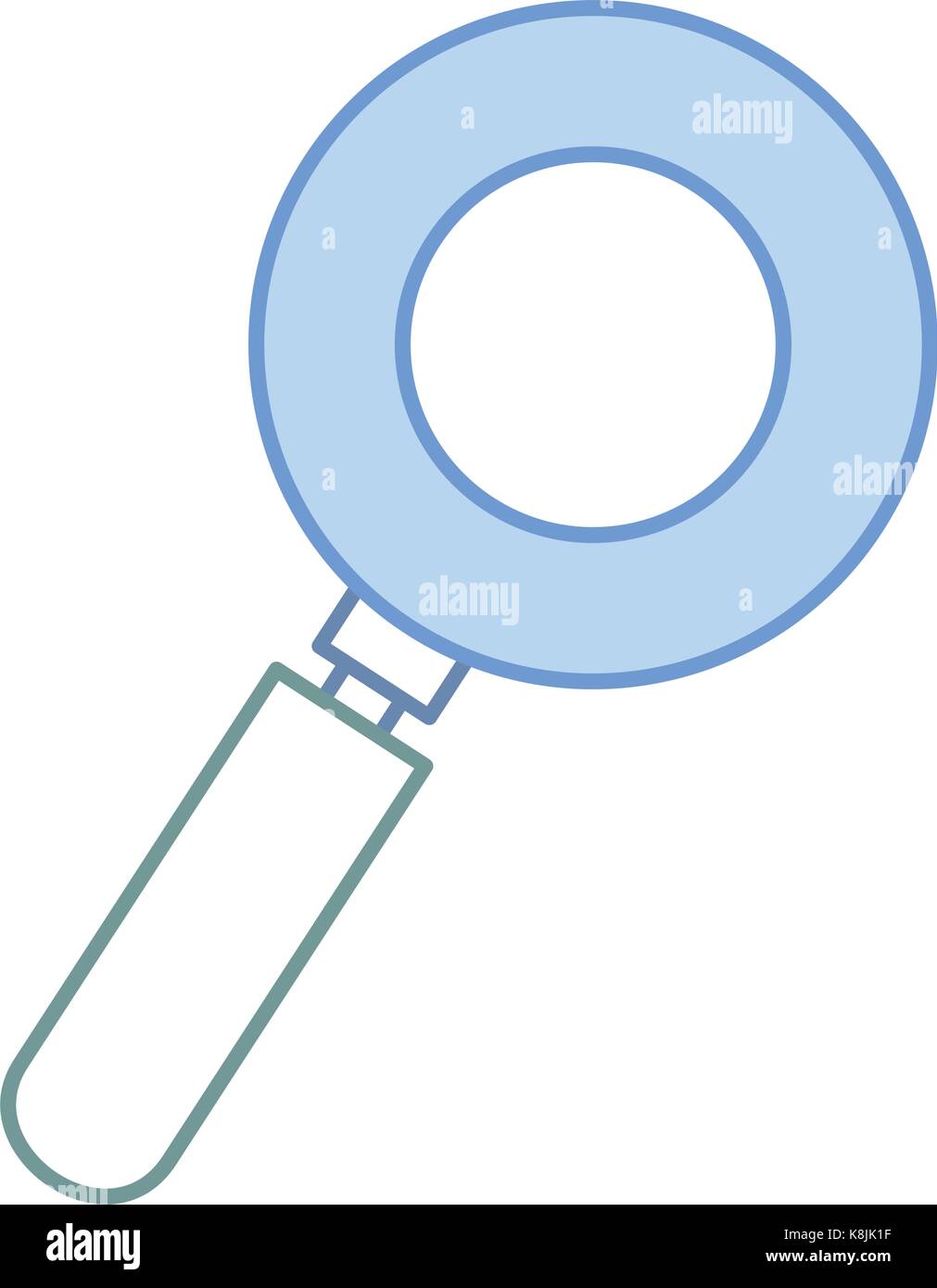 magnifying glass isolated icon Stock Vector Image & Art - Alamy