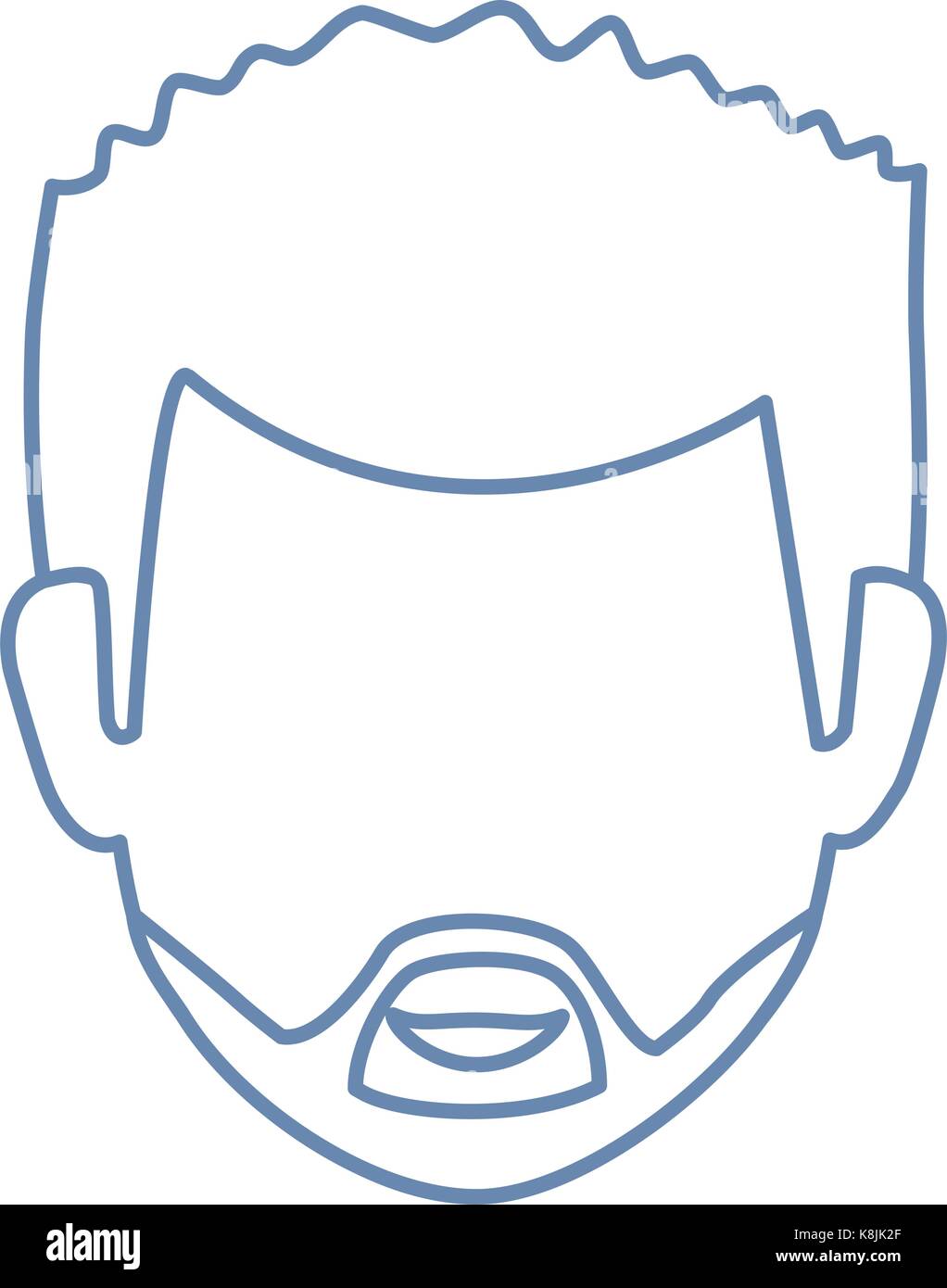 young man head avatar character Stock Vector Image & Art - Alamy