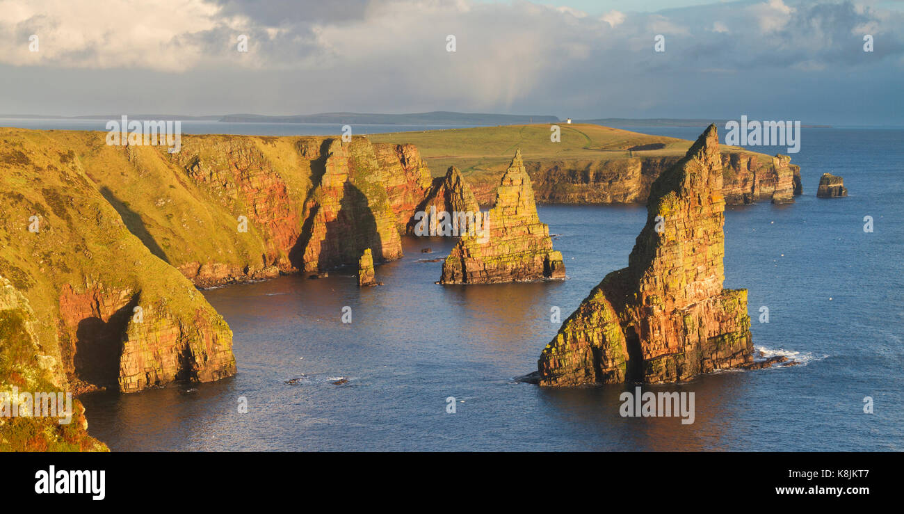 Stacks of Duncansby, Caithness Stock Photo