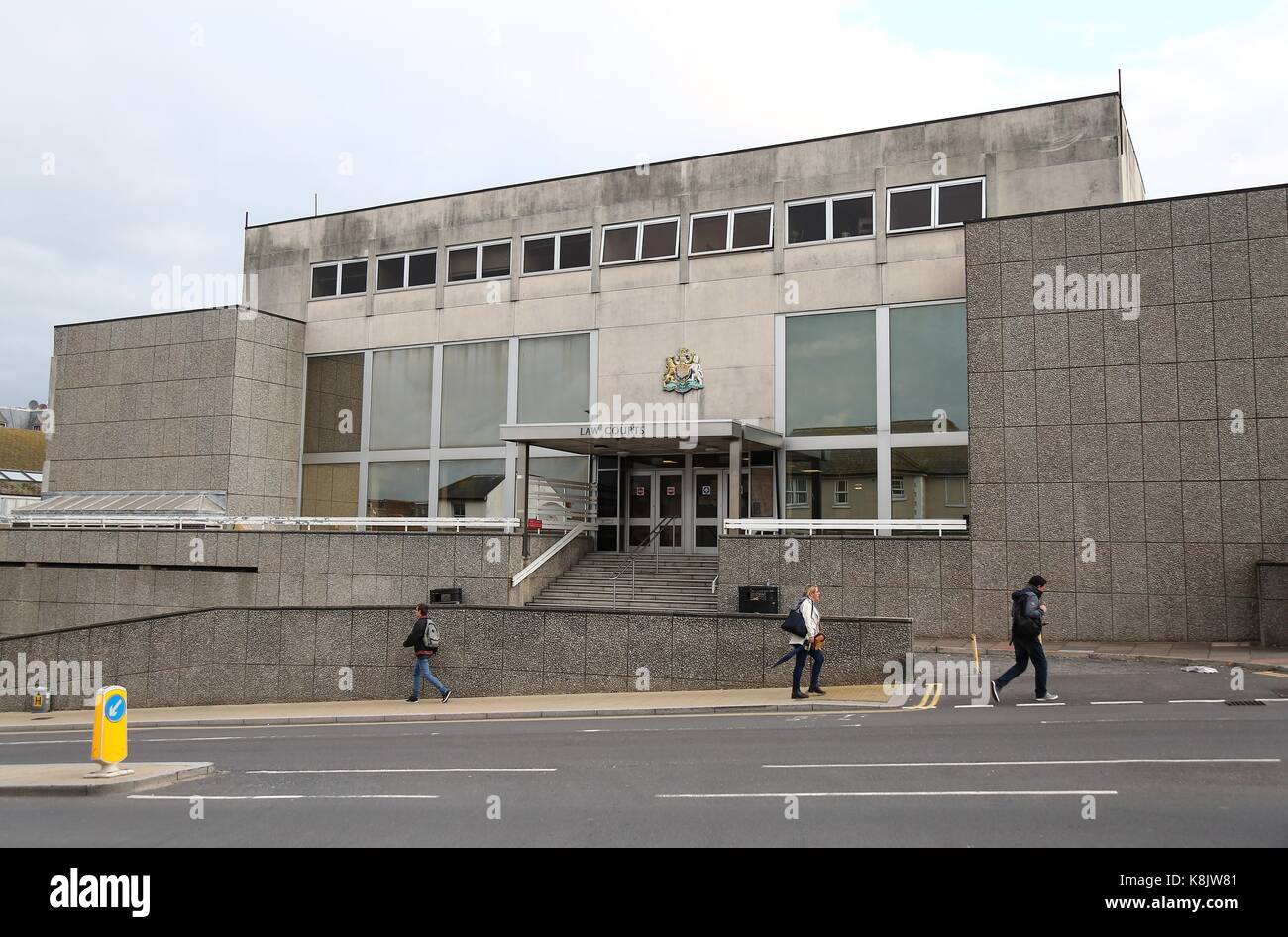 General view of Brighton Magistrates Court 20 Sep 2017 Stock Photo
