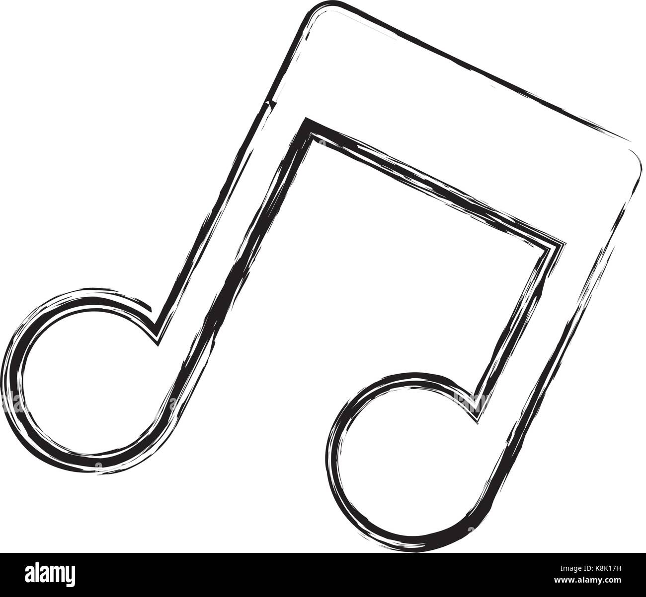Music note symbol Stock Vector Image & Art Alamy