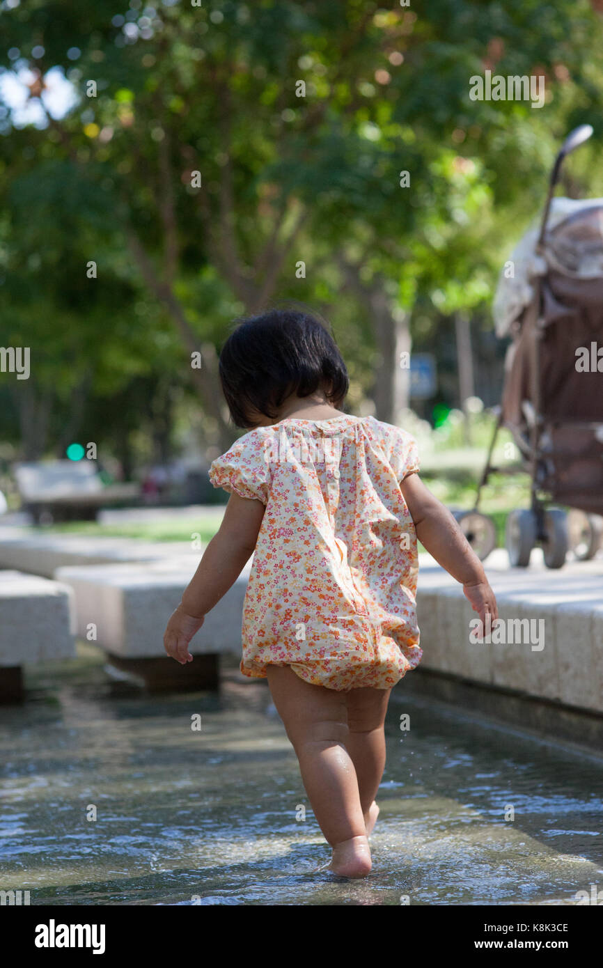Cool girl rear view hi-res stock photography and images - Alamy