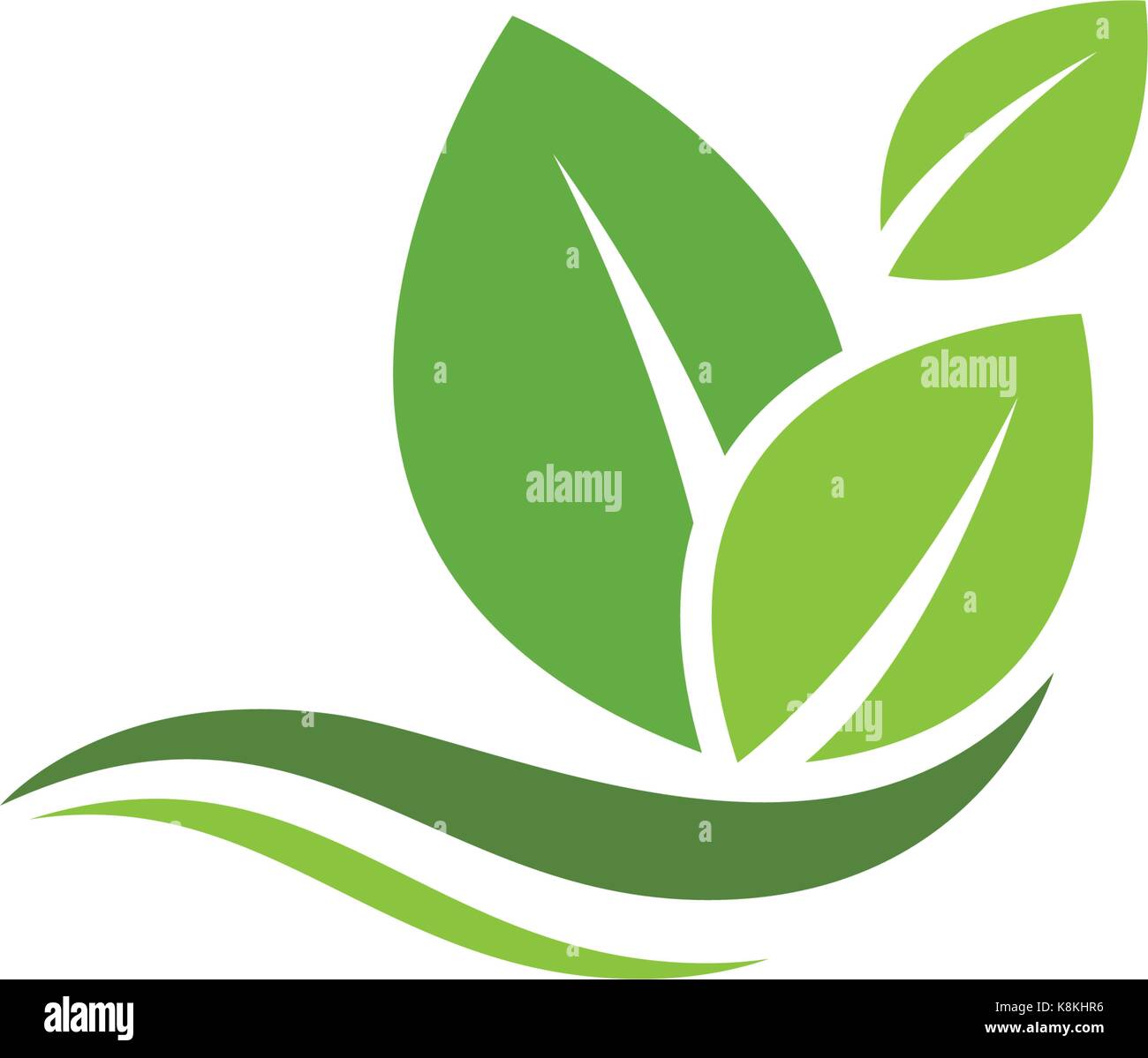 Logos of green tree leaf ecology nature element vector icon Stock ...