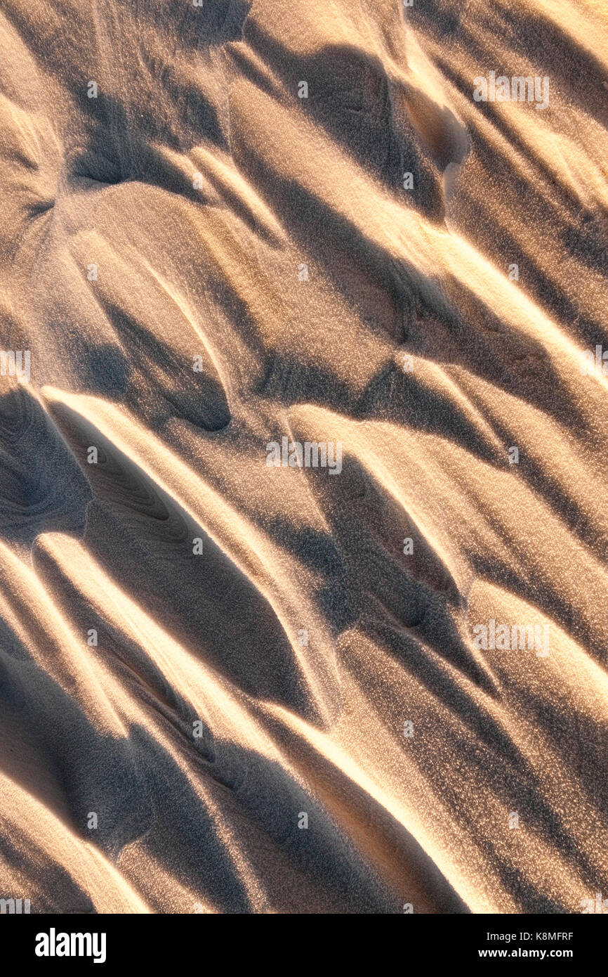 snowdrifts from snow after a small snowfall. Photographed in the winter ...