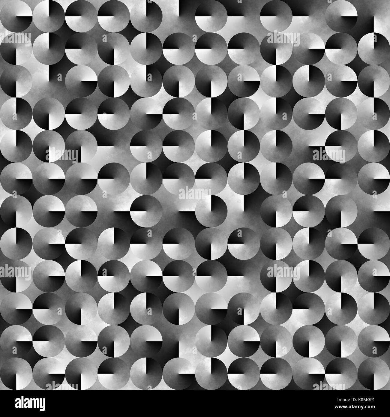 Abstract geometric black and white background Stock Photo - Alamy