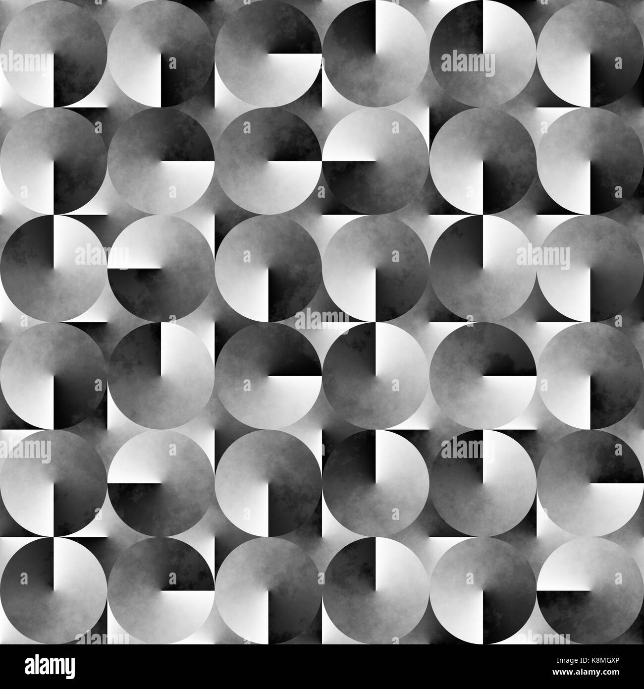 Abstract geometric black and white background Stock Photo - Alamy