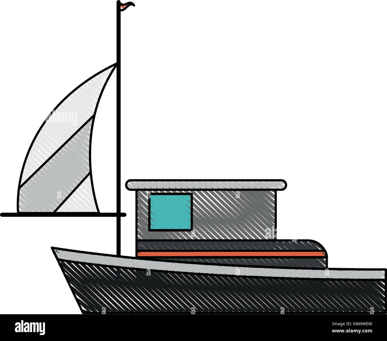 ship with sails icon image Stock Vector Image & Art - Alamy