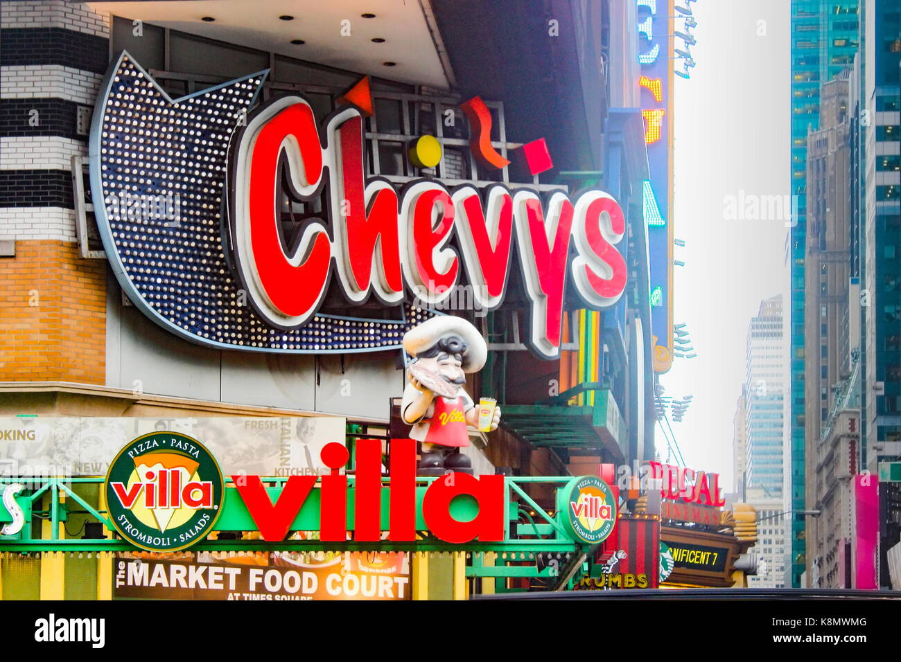 New York Usa 28th September 2016 Close Up Of The Chevys