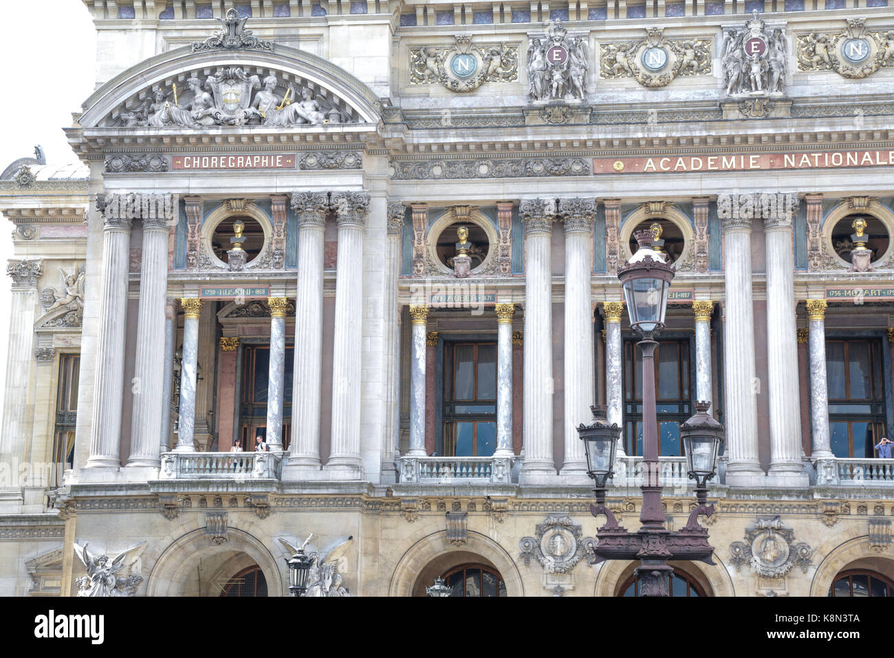 Paris France Music Academy Opera Garnier And Cafe De La Paix