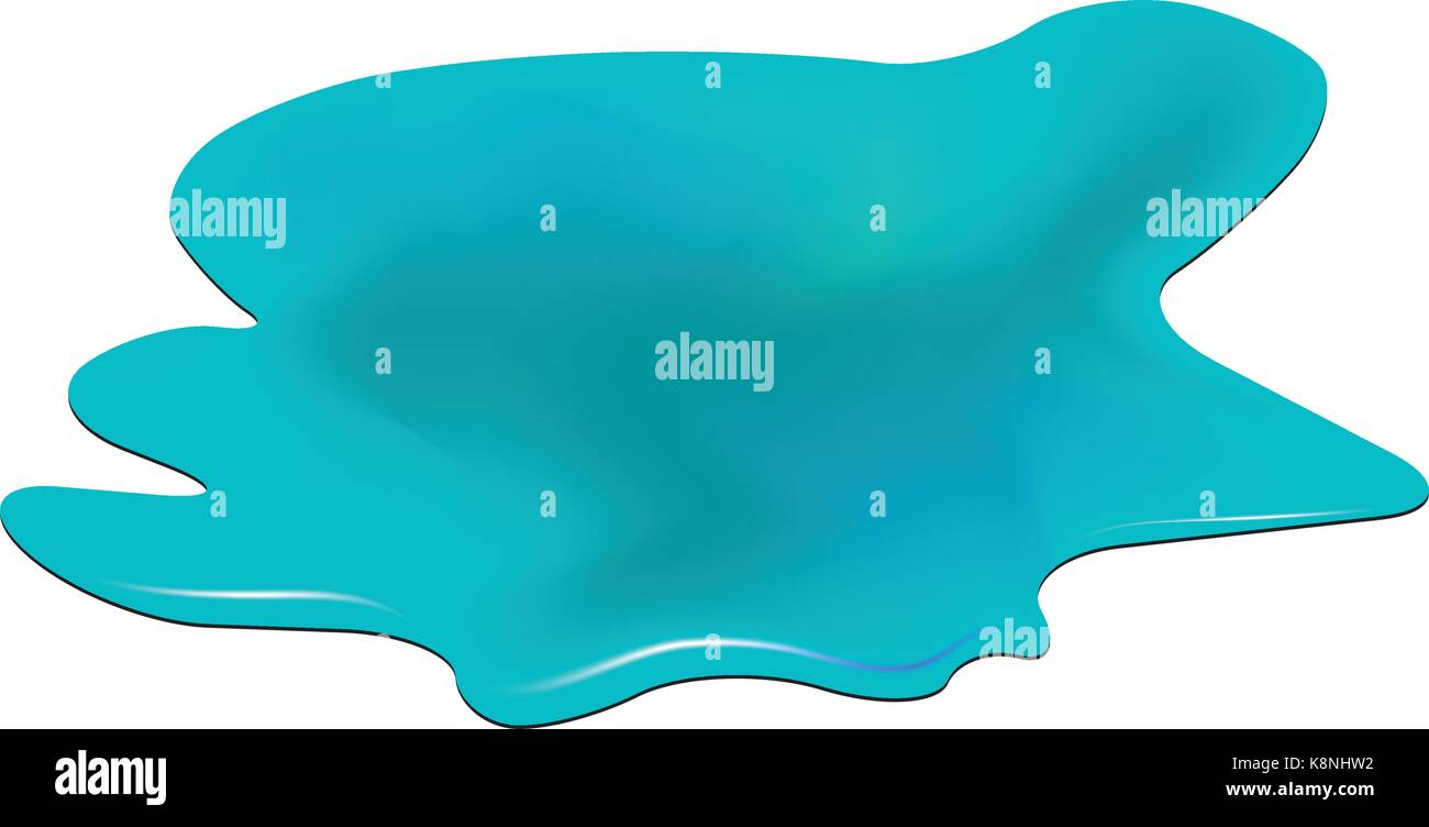 Spilling Water Clipart Image