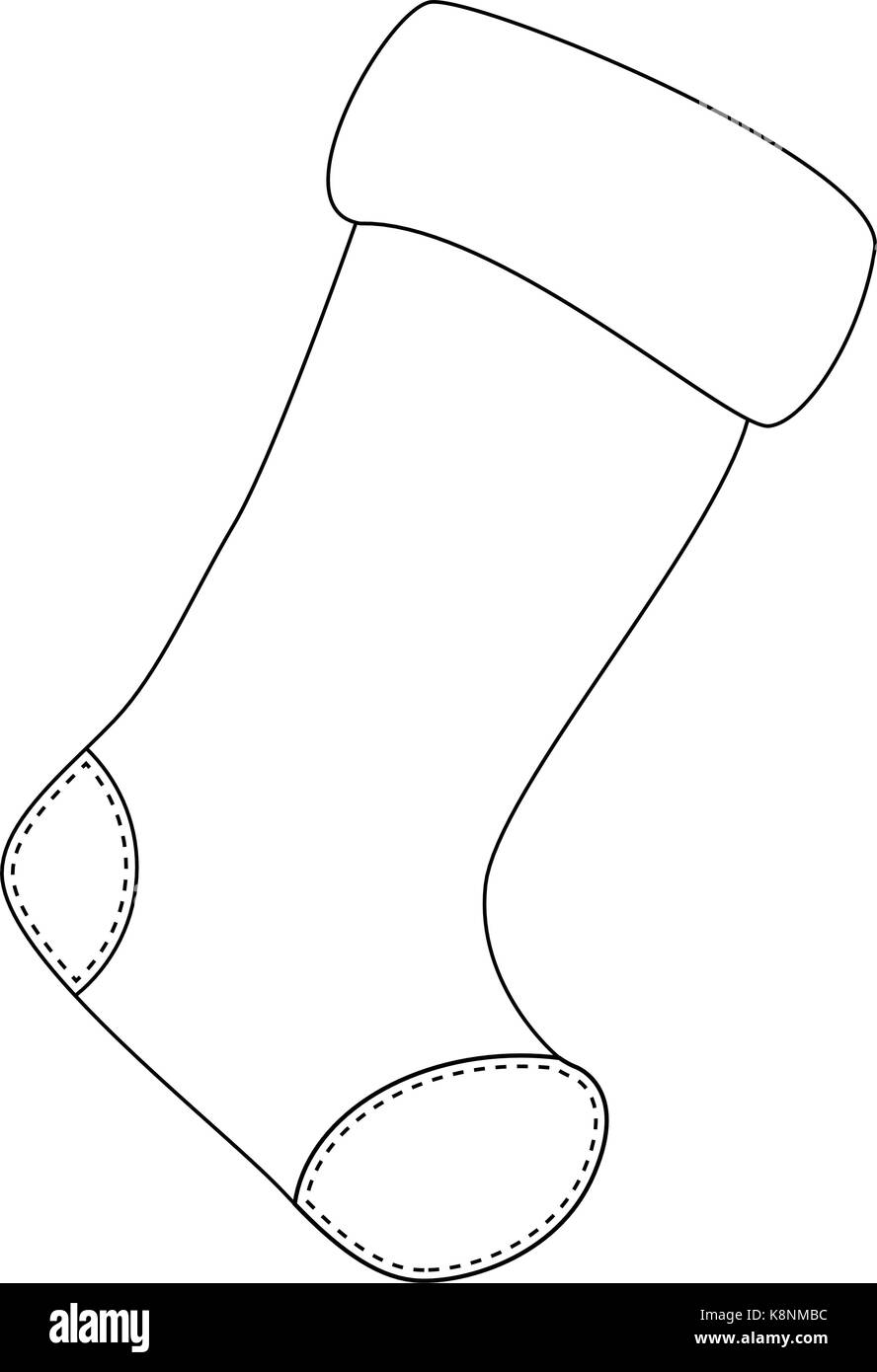 Christmas stocking Black and White Stock Photos & Images Alamy