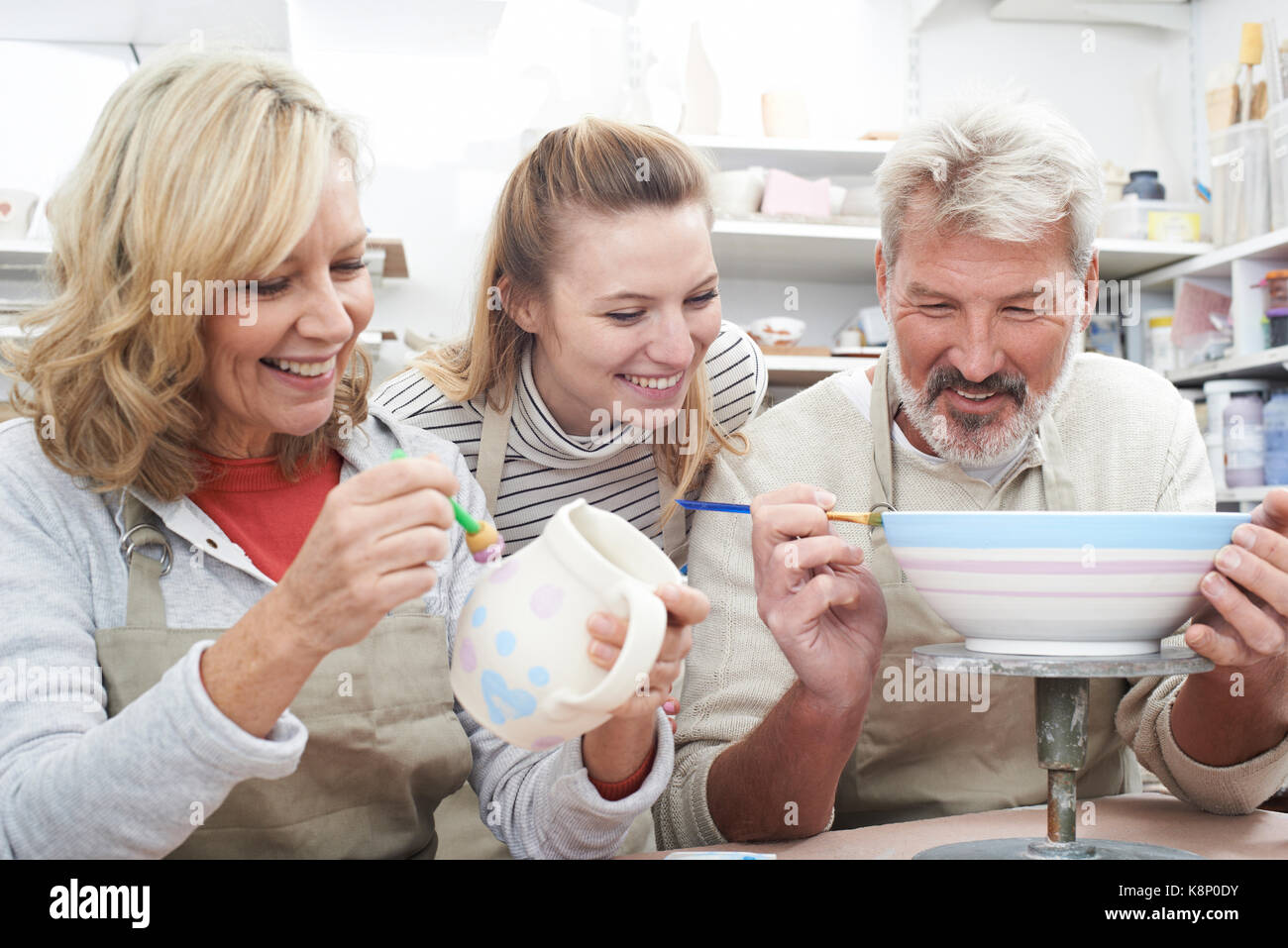 Pottery teacher hi-res stock photography and images - Alamy