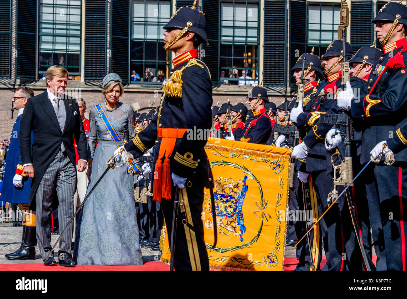 King Willem-Alexander and Queen Maxima of The Netherlands during ...