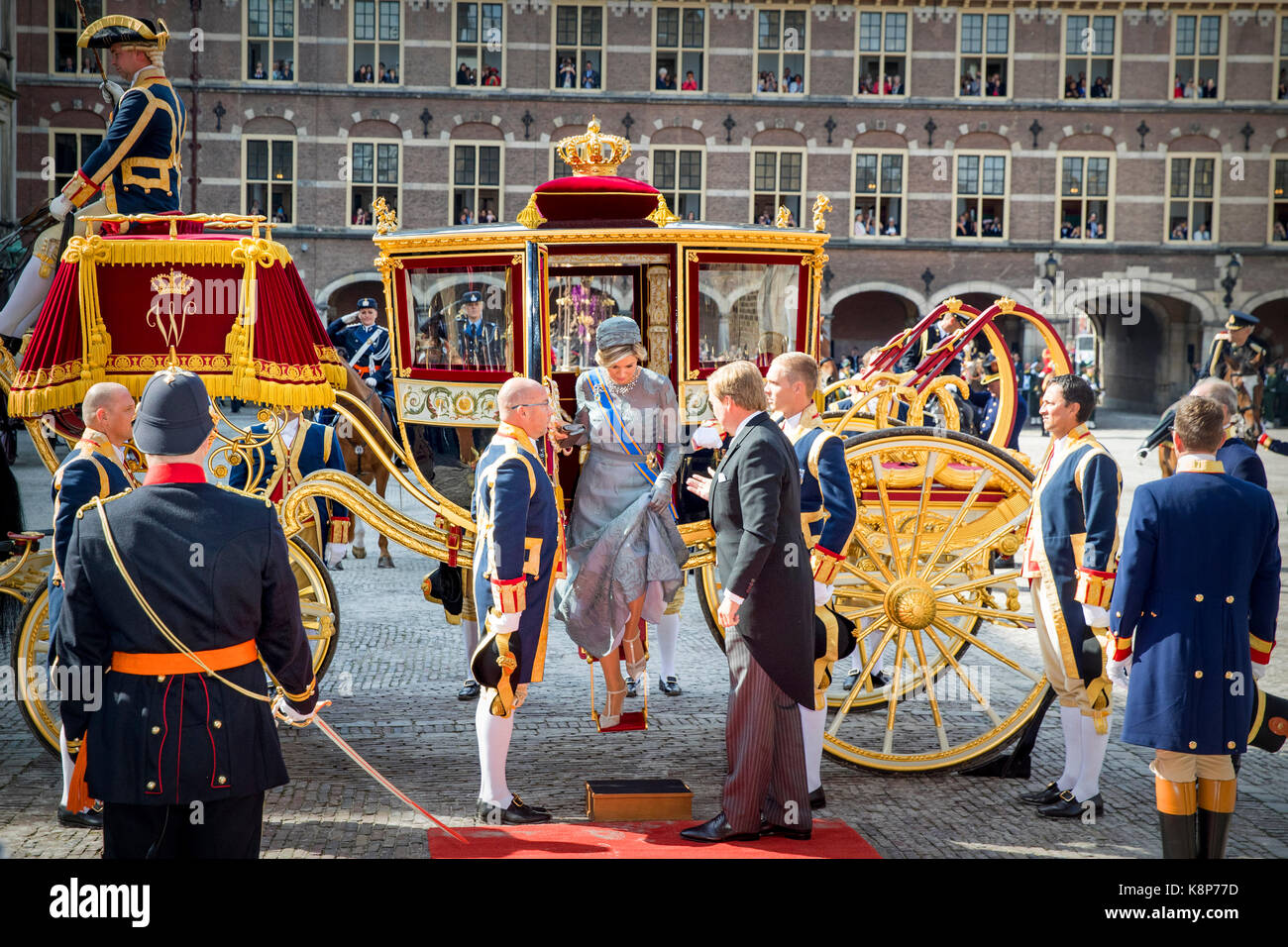 King Willem-Alexander and Queen Maxima of The Netherlands during ...