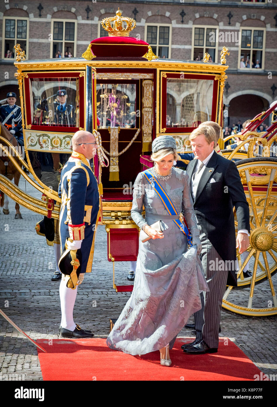 King Willem-Alexander and Queen Maxima of The Netherlands during ...