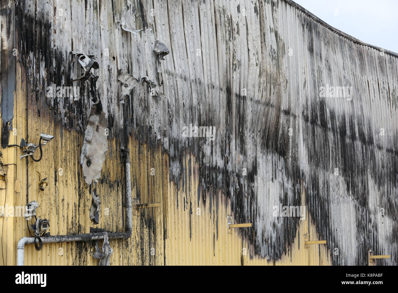 Destroyed storage unit hi-res stock photography and images - Alamy