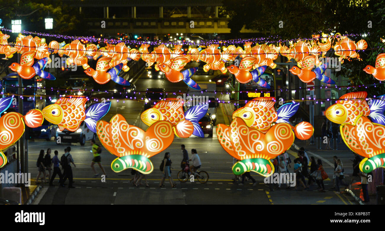 Mid Autumn Festival Decorations High Resolution Stock Photography And Images Alamy