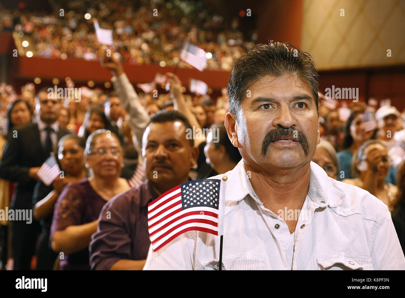 San Diego, CA, USA. 20th Sep, 2017. The September naturalization
