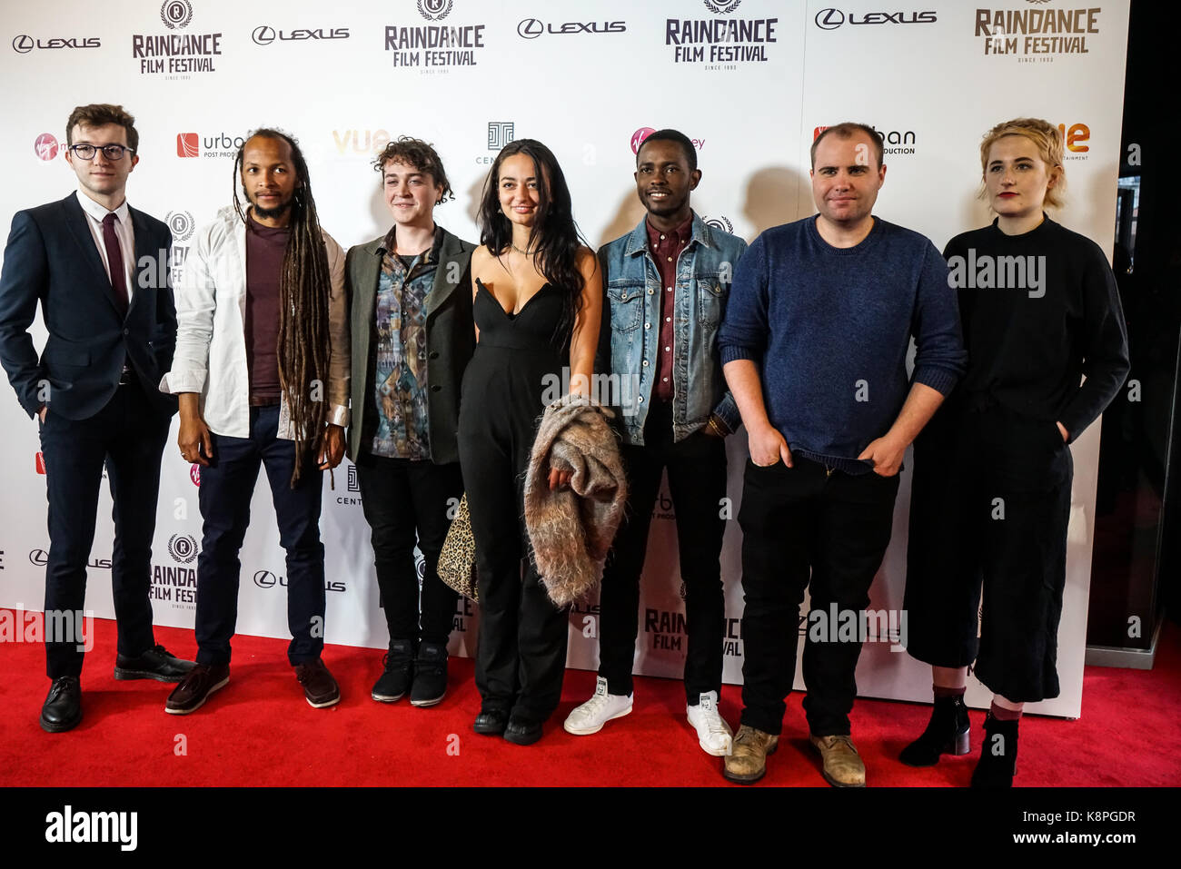 London, UK. 20th Sep, 2017. 25x25 attend Raindance 25th Film Festival Opening Gala at VUE Leicester Square. Credit: See Li/Alamy Live News Stock Photo