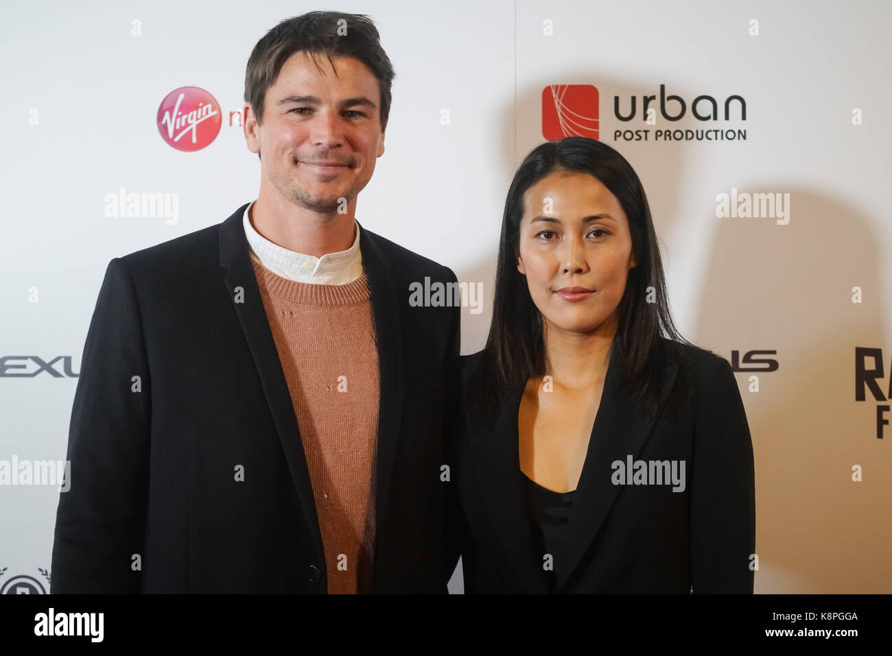 London, UK. 20th Sep, 2017. Josh Hartnett and Atsuko Hirayanagi attend