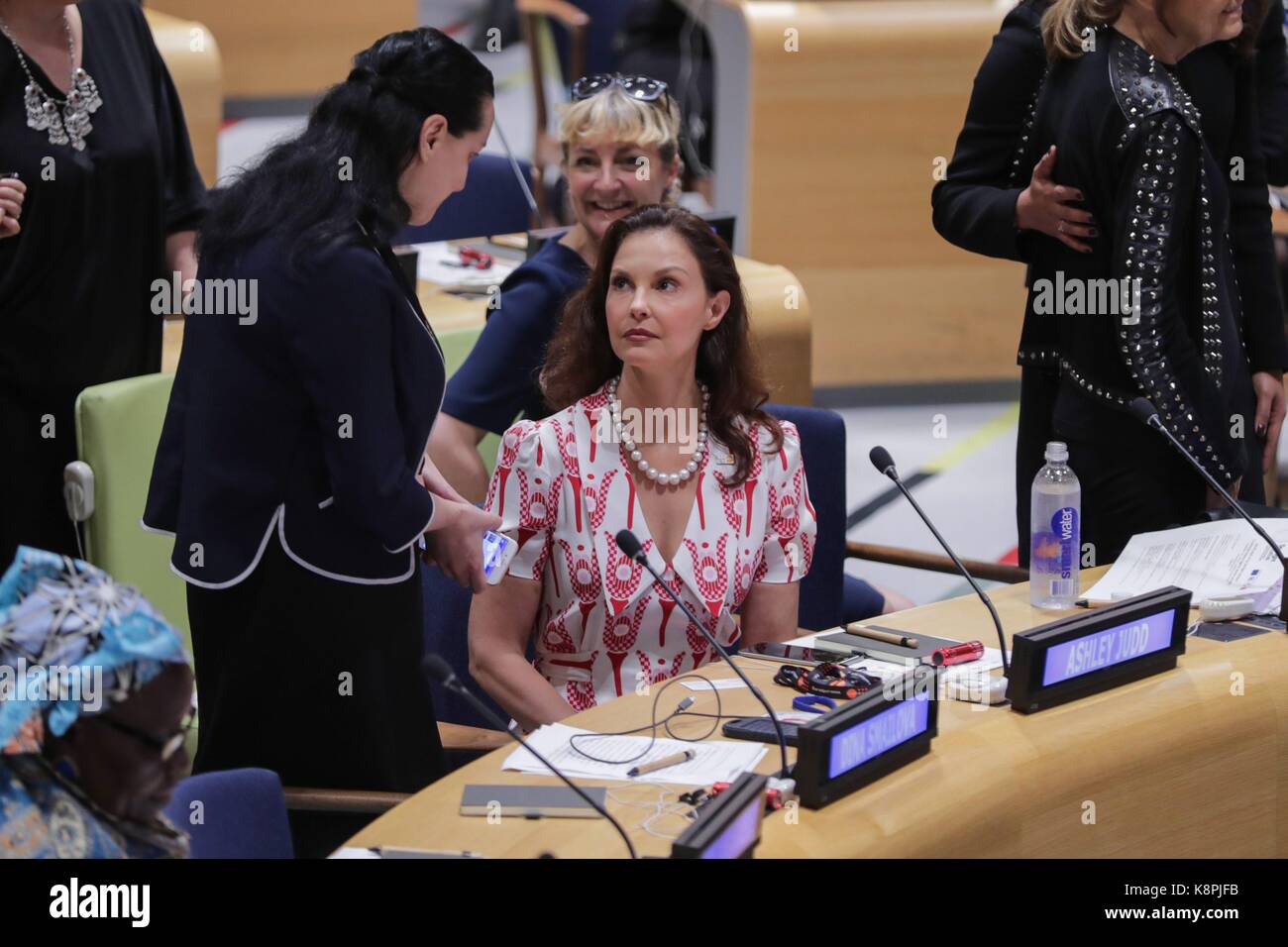 United Nations, New York, USA, September 20 2017 - Actress and ...