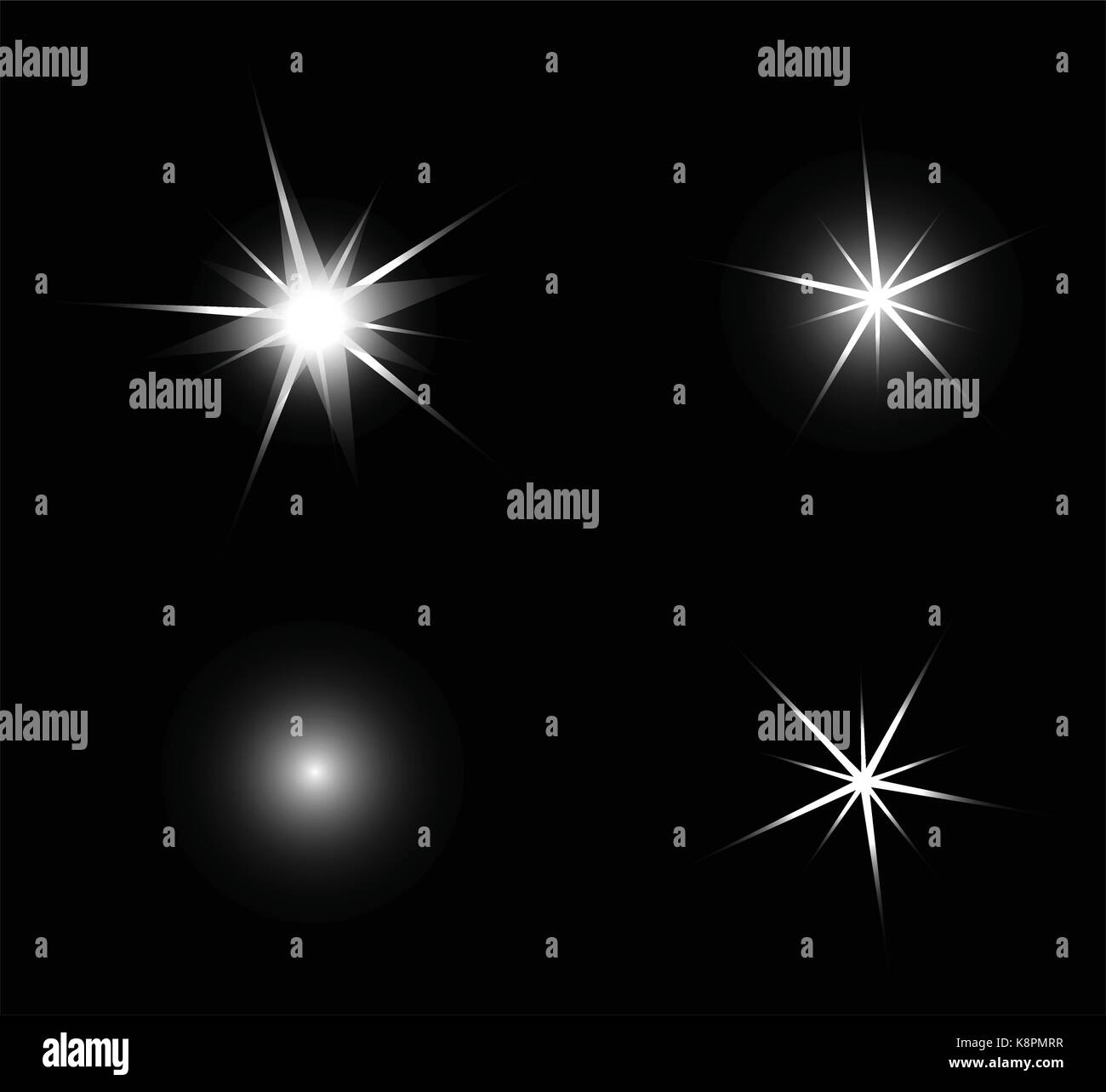 Sparkle Black Background