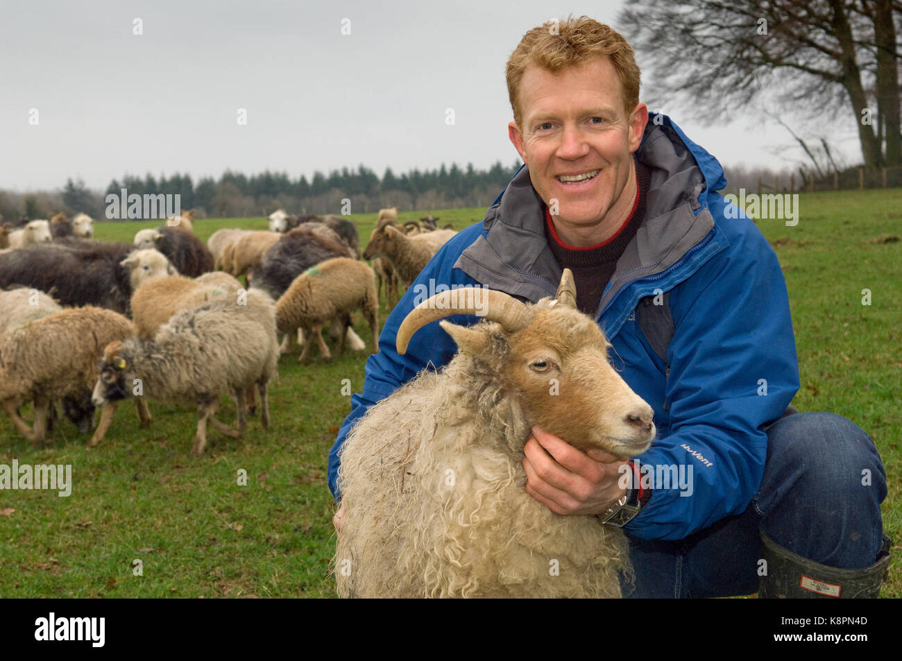 Cotswolds Farm Park, with owner Adam Henson, who is a farmer, author