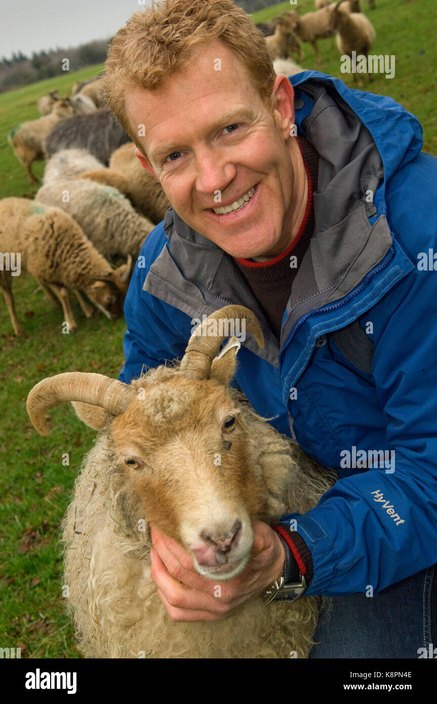 Cotswolds Farm Park, with owner Adam Henson, who is a farmer, author