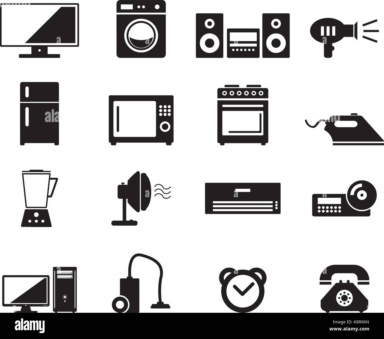 Home devices icon Stock Vector