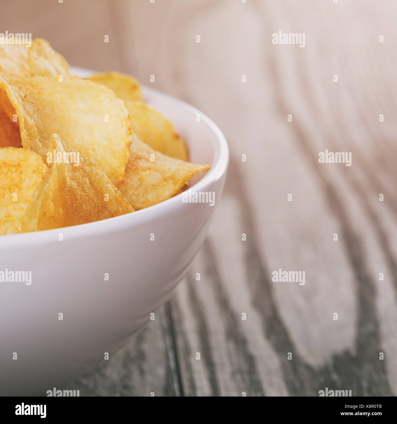 potato chips with paprika Stock Photo Alamy
