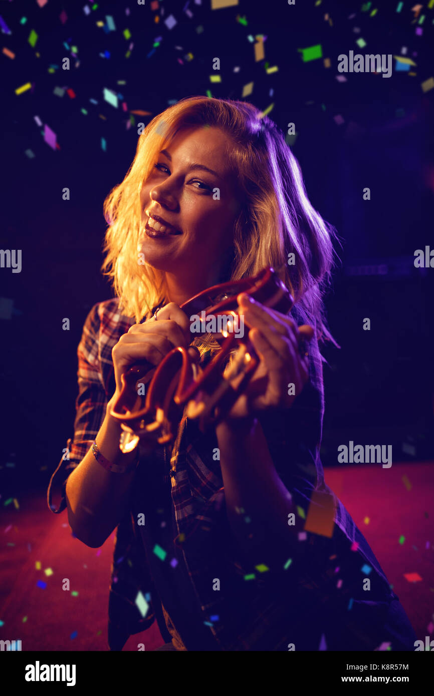 Playing Tambourine High Resolution Stock Photography and Images Alamy